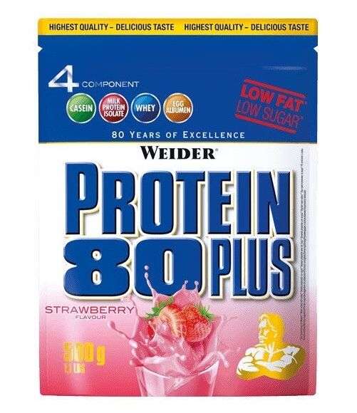 Weider Protein 80 plus, 2000g MHD 31.10.2024