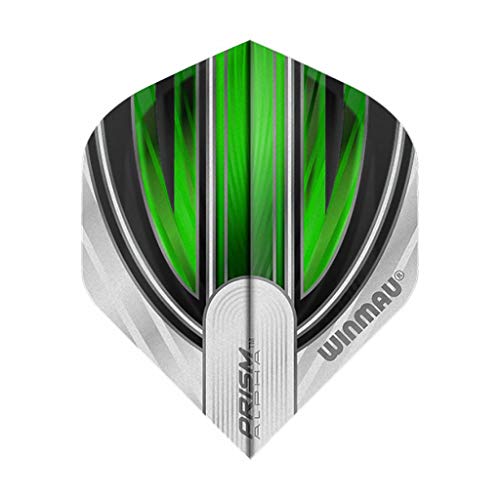 WINMAU Prism Alpha White & Green Extra Dicke Dart Flights - 1 Sätze pro Packung (3 Flights insgesamt) WINMAU Prism Alpha White & Green Extra Dicke Dart Flights - 1 Sätze pro Packung (3 Flights insgesamt) von WINMAU