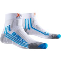 X-Bionic Run Speed Two Damen-Laufsocken White/Turquoise von X-BIONIC