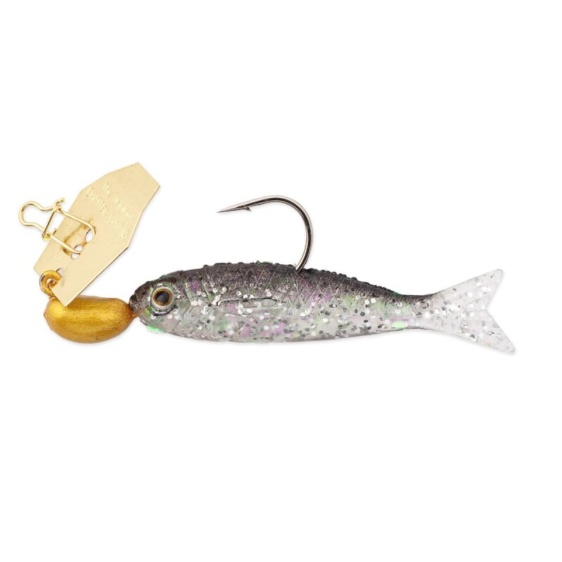 Z-MAN 3.5g ChatterBait Flashback Mini 4cm 4g Gold/Black 1+2Stk. Z-MAN 3.5g ChatterBait Flashback Mini 4cm 4g Gold/Black 1+2Stk.