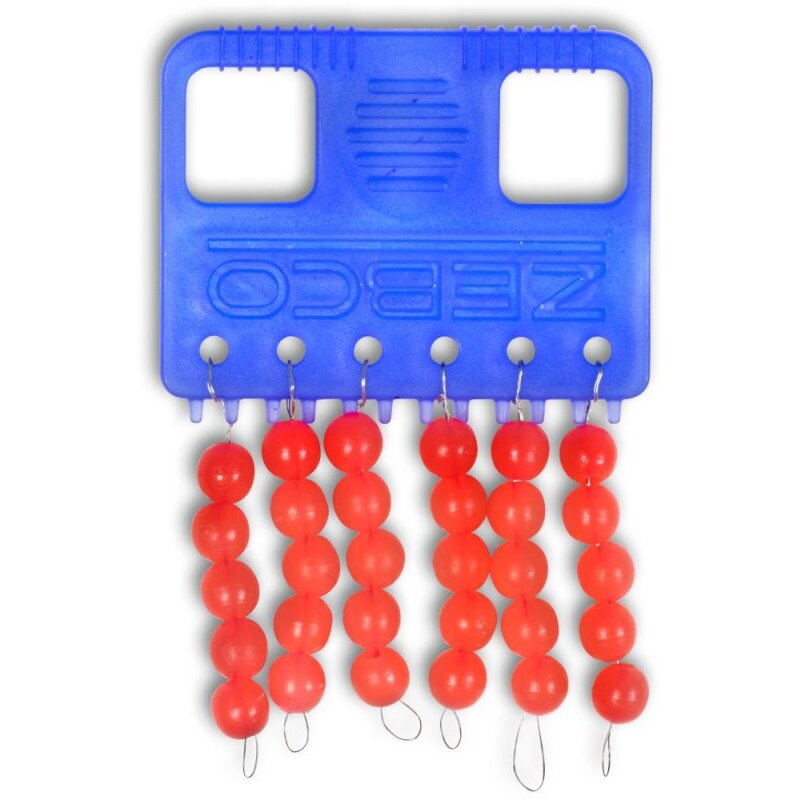 ZEBCO Perlenstopper L Rot 30Stk. ZEBCO Perlenstopper L Rot 30Stk.