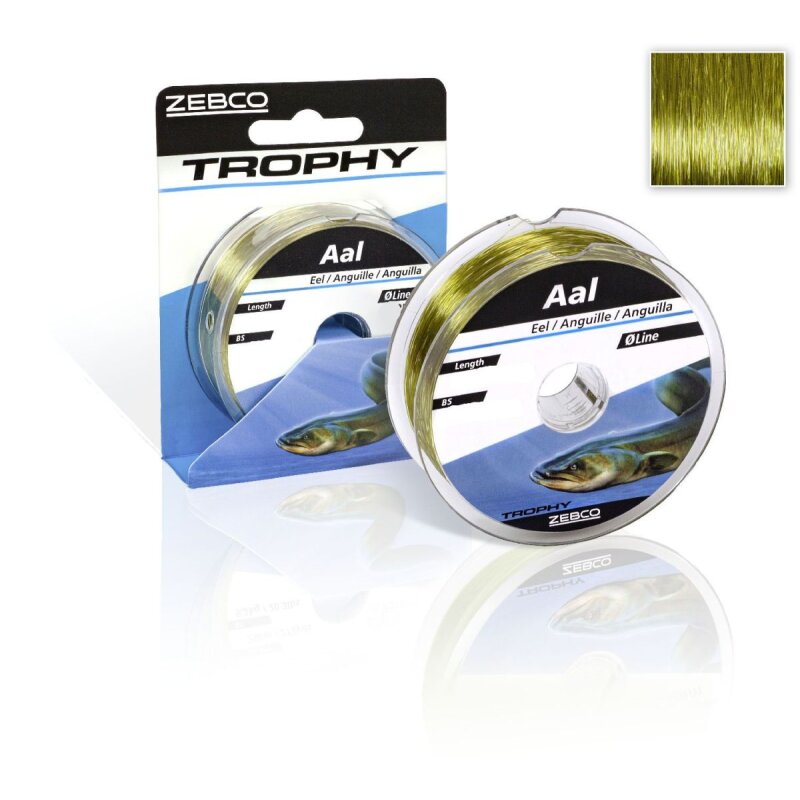 ZEBCO Trophy Aal 0,3mm 6,9kg 300m Camou-Hell (0,01 € pro 1 m)