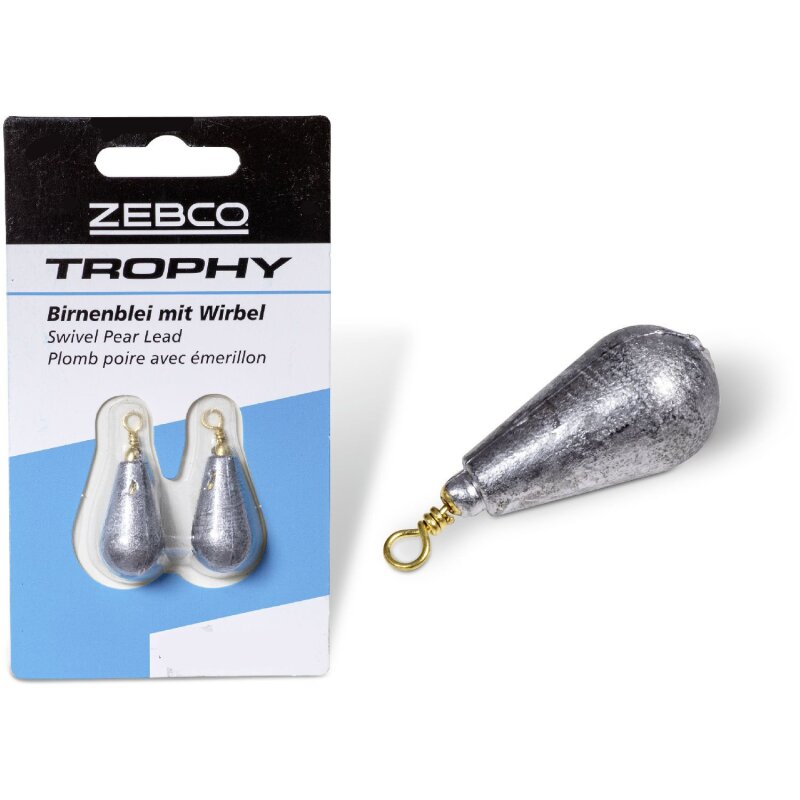 ZEBCO Trophy Birnenblei mit Wirbel 5g 3Stk.