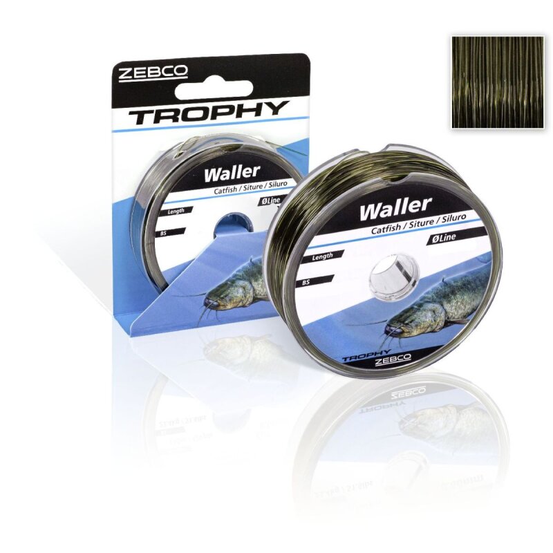 ZEBCO Trophy Wels 0,5mm 18,1kg 150m Camou-Dunkel (0,01 € pro 1 m)