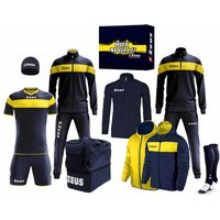 Zeus Apollo Fußball Set Teamwear Box 12-teilig Navy Gelb Zeus Apollo Fußball Set Teamwear Box 12-teilig Navy Gelb von Zeus