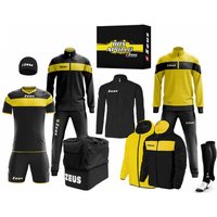 Zeus Apollo Fußball Set Teamwear Box 12-teilig Schwarz Gelb Zeus Apollo Fußball Set Teamwear Box 12-teilig Schwarz Gelb von Zeus