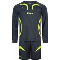 Zeus Herren Schiedsrichter Set Trikot mit Shorts Grau Zeus Herren Schiedsrichter Set Trikot mit Shorts Grau von Zeus