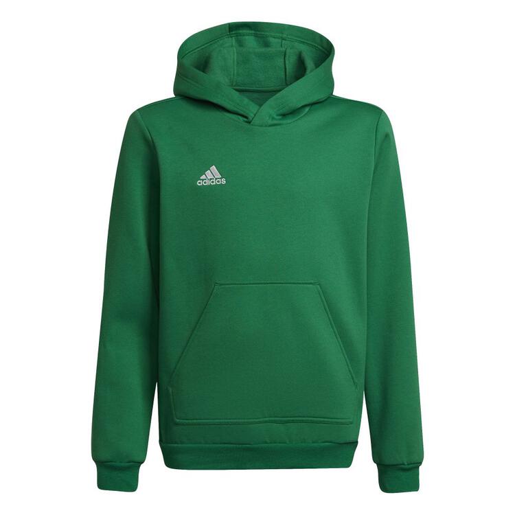 adidas Entrada 22 Hoody Kinder HI2143 TEAGRN/WHITE 164