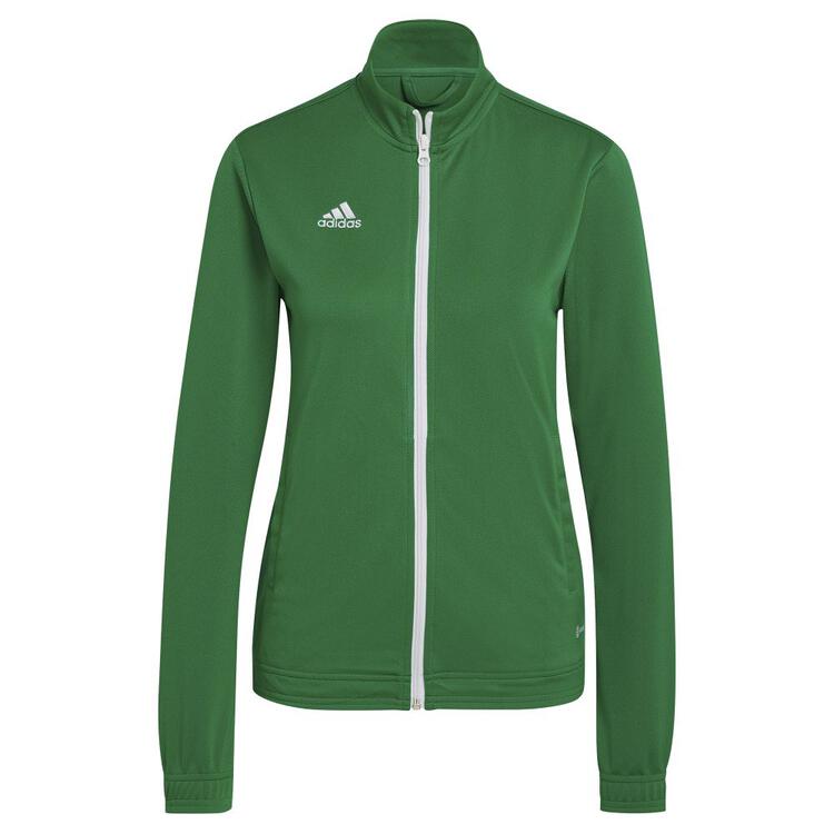 adidas Entrada 22 Trainingsjacke Damen HI2136 TEAGRN/WHITE - Gr. XS