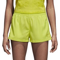 adidas Originals Highwaist Shorts Semi Solar Yellow von adidas Originals