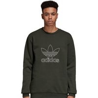 adidas Originals Outline Crew Herren-Sweatshirt Night Cargo adidas Originals Outline Crew Herren-Sweatshirt Night Cargo von adidas Originals