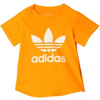 adidas Originals Trefoil I Color Tee Kleinkinder-Shirt  Semi Solar von adidas Originals