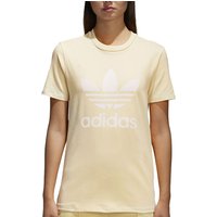 adidas Originals Trefoil Tee Damen-Shirt Mist Sun/White von adidas Originals