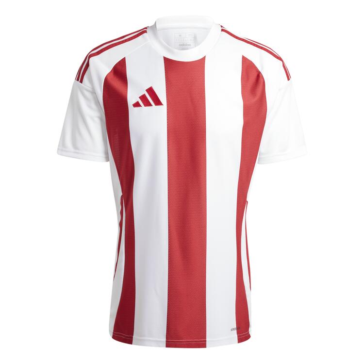 adidas Striped 24 Trikot IW2142 WHITE/TEPORE - Gr. 2XL