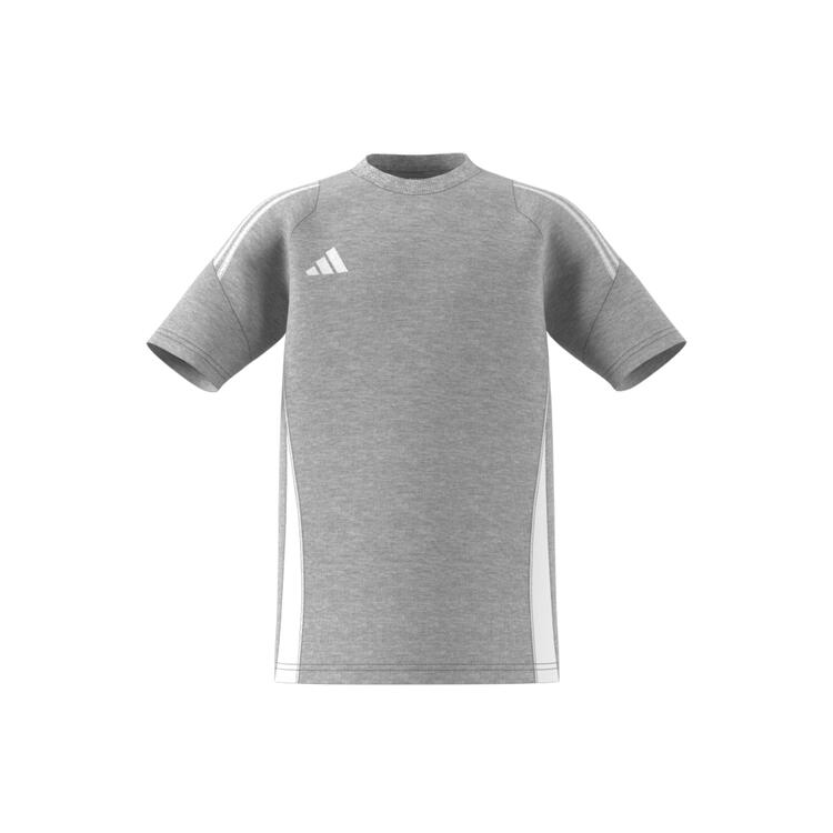 adidas Tiro 24 Baumwoll T-Shirt Kinder IR9356 MGREYH/WHITE - Gr. 128