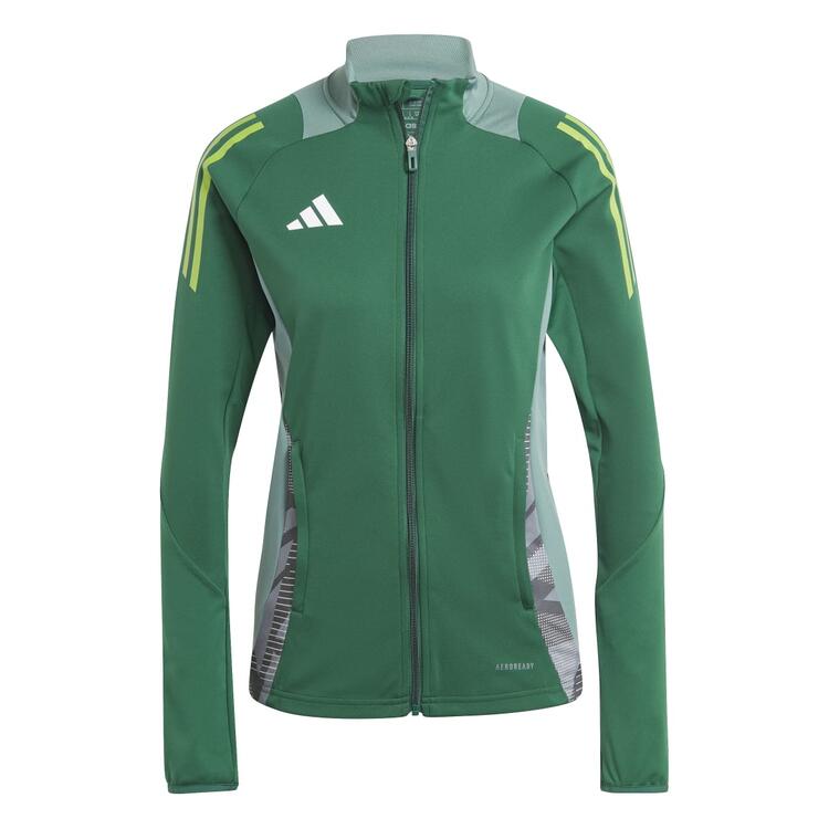 adidas Tiro 24 Competition Trainingsjacke Damen IR5496 DRKGRN - Gr. L