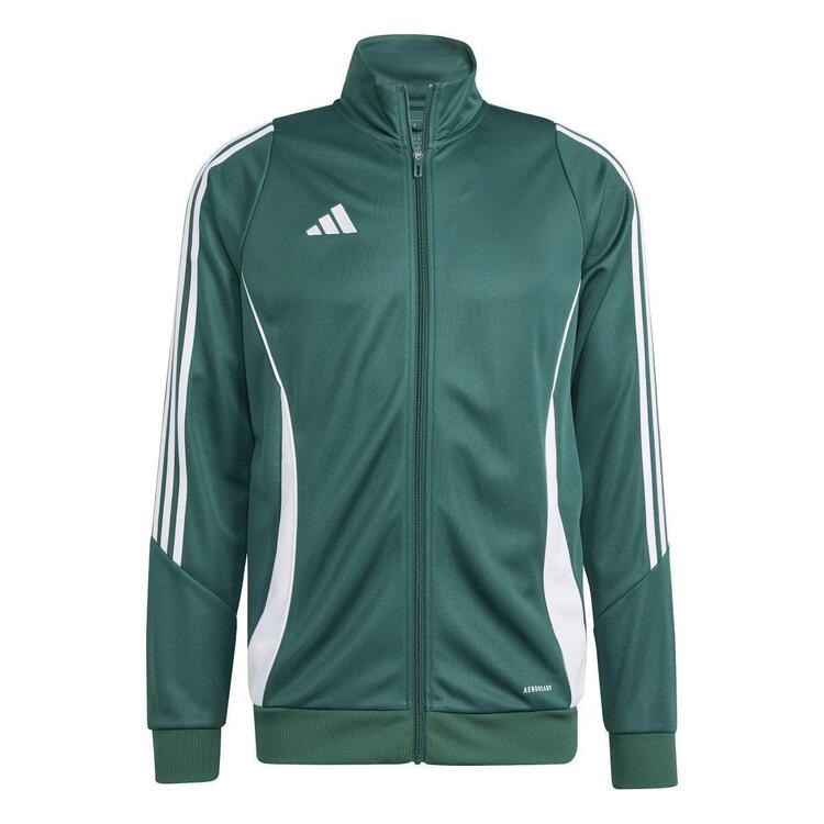 adidas Tiro 24 Trainingsjacke Herren IR7500 DRKGRN/WHITE - Gr. XL