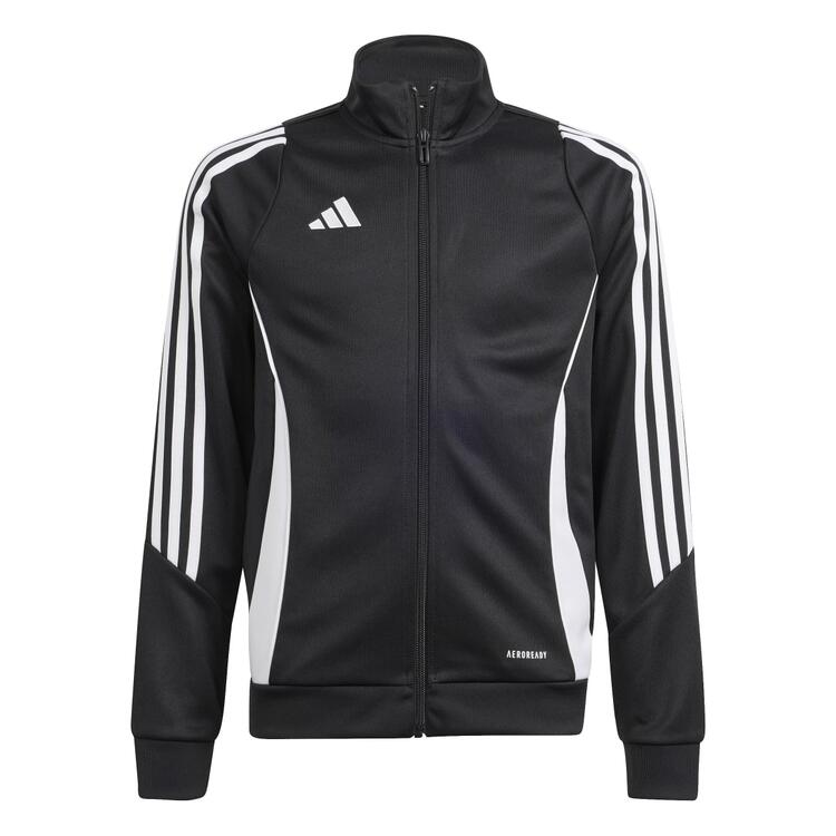 adidas Tiro 24 Trainingsjacke Kinder IJ9958 BLACK/WHITE - Gr. 176