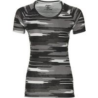 asics fuzeX Printed Short-Sleeve Top Damen-Laufshirt Impulse Dark Grey asics fuzeX Printed Short-Sleeve Top Damen-Laufshirt Impulse Dark Grey von ASICS