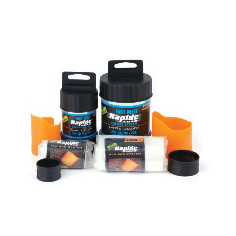 FOX Edges Rapide Load PVA Bag System Fast Melt 85x140mm 25Stk. FOX Edges Rapide Load PVA Bag System Fast Melt 85x140mm 25Stk.