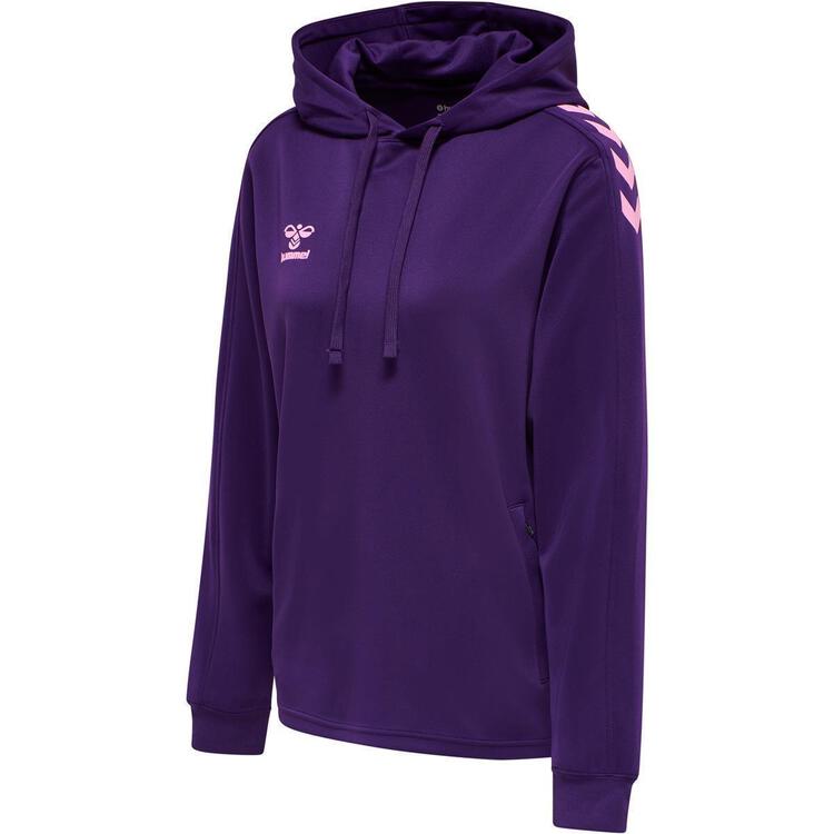 hummel Core XK Poly Hoody Damen 212649-3443 ACAI - Gr. XS