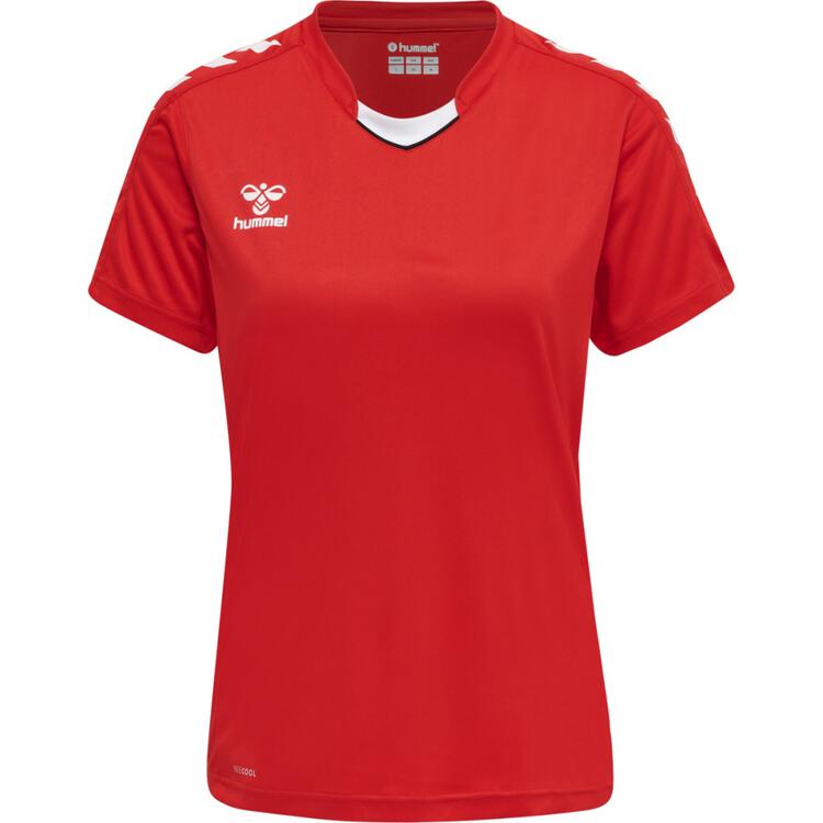 hummel Core XK Poly Trikot Damen 211457-3062 TRUE RED - Gr. M