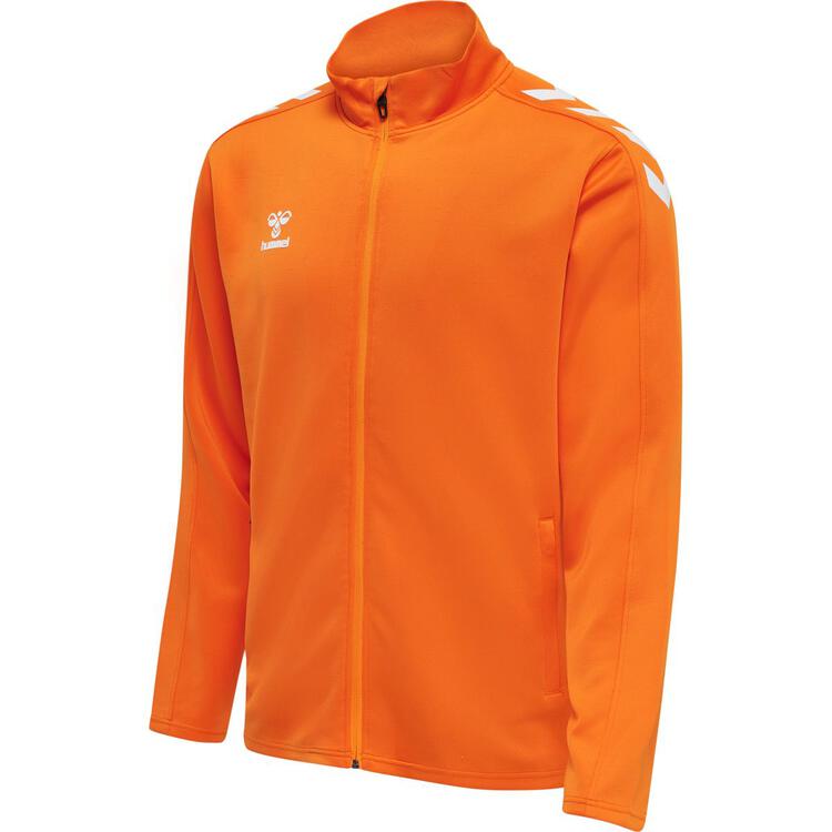 hummel Core XK Poly Zip Sweatshirt Herren 211481-5190 ORANGE TIGER...