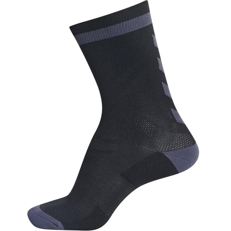 hummel Elite Indoor Socken low BLACK/ASPHALT 204043-1006 Gr. 35/38