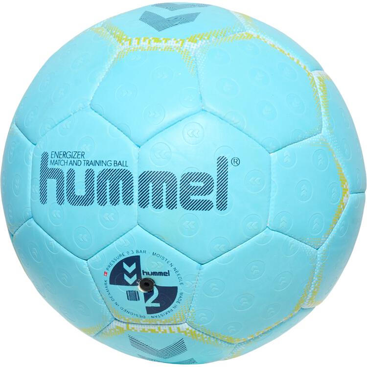hummel Energizer Handball Trainingsball 212554 BLUE/WHITE/YELLOW 2