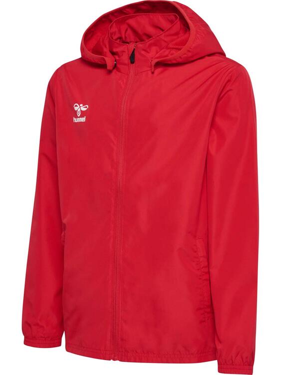 hummel Essential Allwetterjacke Kinder 224553 TRUE RED - Gr. 140