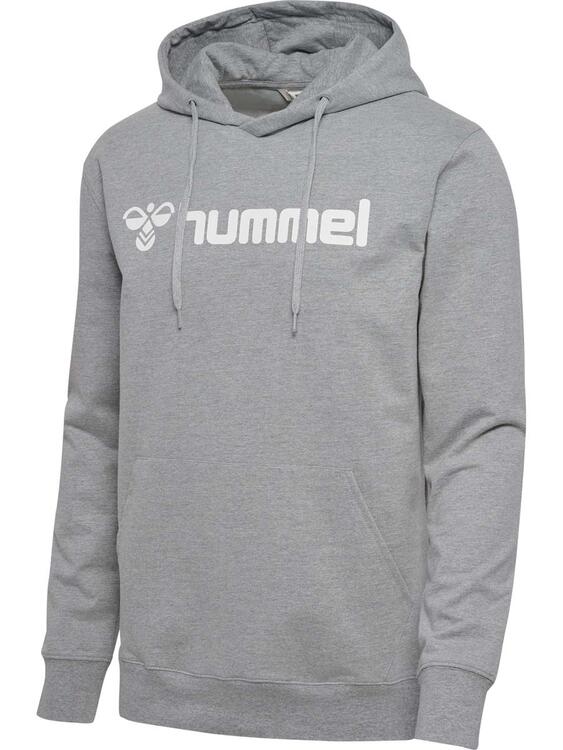 hummel Go 2.0 Logo Hoodie 224843 GREY MELANGE - Gr. M