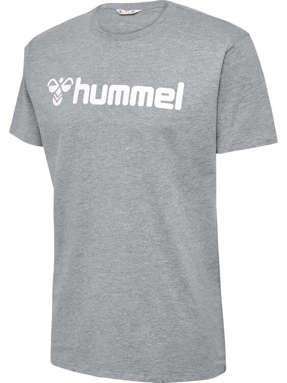 hummel Go 2.0 Logo T-Shirt 224840 GREY MELANGE - Gr. S