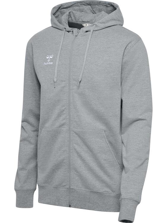 hummel Go 2.0 Zip Hoodie 224837 GREY MELANGE - Gr. L