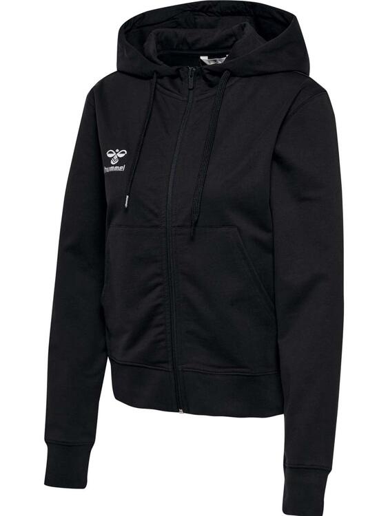 hummel Go 2.0 Zip Hoodie Damen 224839 BLACK - Gr. XS