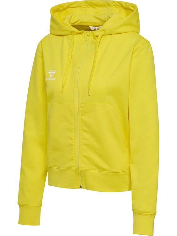 hummel Go 2.0 Zip Hoodie Damen 224839 BLAZING YELLOW - Gr. 2XL