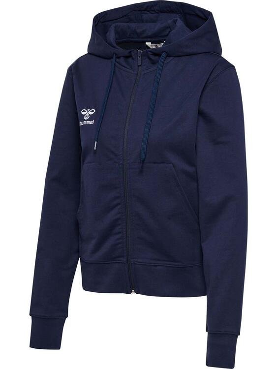 hummel Go 2.0 Zip Hoodie Damen 224839 MARINE - Gr. 2XL