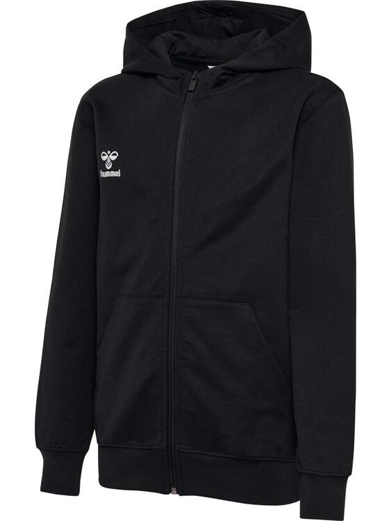 hummel Go 2.0 Zip Hoodie Kinder 224838 BLACK - Gr. 128