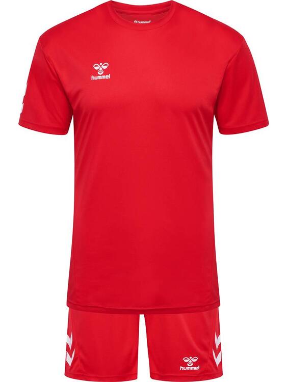 hummel Logo Trikot Set 226151 TRUE RED - Gr. XL hummel Logo Trikot Set 226151 TRUE RED - Gr. XL