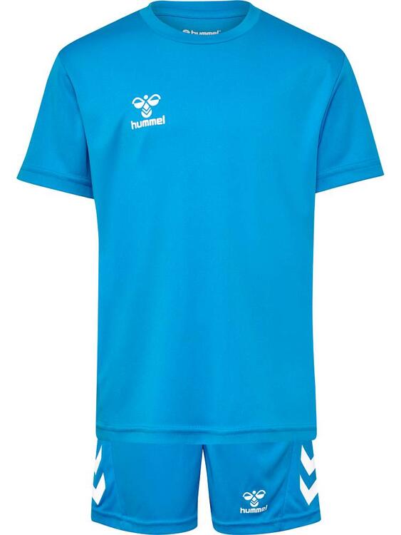 hummel Logo Trikot Set Kinder 226152 DIVA BLUE - Gr. 152