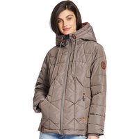 khujo Elenora Jacket Damen-Winterjacke Taupe von Khujo