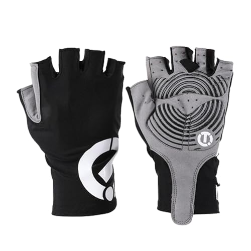 biteatey Halbfinger-Handschuhe für Herren, Fahrradhandschuhe für Damen - Dämpfende atmungsaktive Fahrradhandschuhe für Herren | Dämpfende Rennrad-Handschuhe, Mountain -Handschuhe für von biteatey