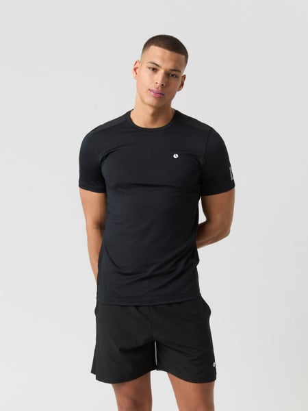 Björn Borg Ace Mesh Panel T-shirt Schwarz, XL Björn Borg Ace Mesh Panel T-shirt Schwarz, XL von björn borg