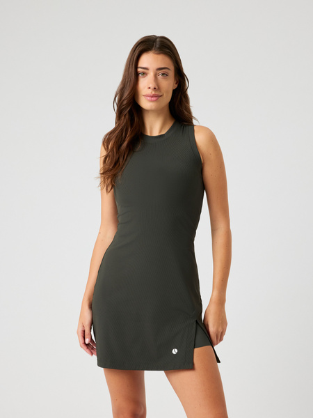 Björn Borg Ace Ribbed Dress Grün, M Björn Borg Ace Ribbed Dress Grün, M von björn borg