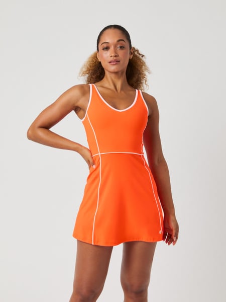 Björn Borg Ace V Dress Orange, XS von björn borg