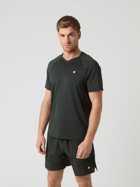 Björn Borg Ace V-neck T-shirt Grün, M Björn Borg Ace V-neck T-shirt Grün, M von björn borg