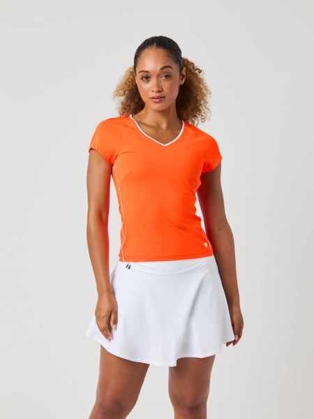 Björn Borg Ace V-neck T-shirt Orange, XS Björn Borg Ace V-neck T-shirt Orange, XS von björn borg