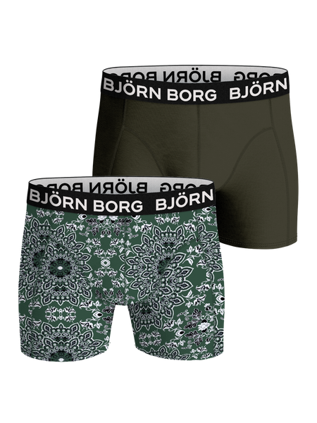 Björn Borg Bamboo Cotton Blend Boxer 2-pack Mehrfarbig, S von björn borg