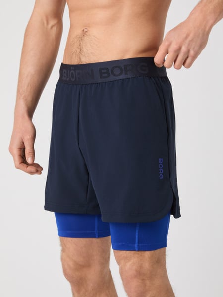 Björn Borg Borg 2 In 1 Shorts Marine, S Björn Borg Borg 2 In 1 Shorts Marine, S von björn borg