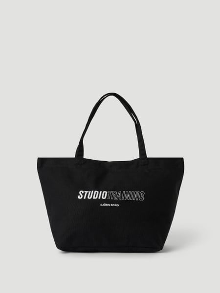 Björn Borg Borg Canvas Tote Schwarz Björn Borg Borg Canvas Tote Schwarz von björn borg