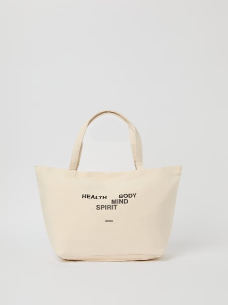 Björn Borg Borg Canvas Tote Weiß Björn Borg Borg Canvas Tote Weiß von björn borg